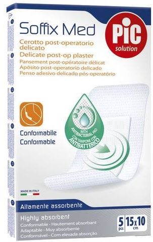 PIC SOFFIX MED 5 CEROTTI IN TNT 10X15 CM - maxifarmacia.it