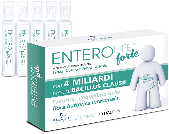 ENTEROLIFE FORTE 4 MILIARDI 10 FIALE DA 5 ML - maxifarmacia.it