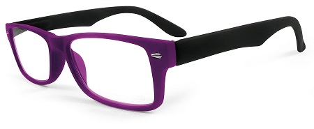 LENTI OFTALMICHE ORGANICHE PREMONTATE QUICK READING QR1406 CON MONTATURA IN PLASTICA FUXIA/NERA 3,00 DIOTTRIE - maxifarmacia.it