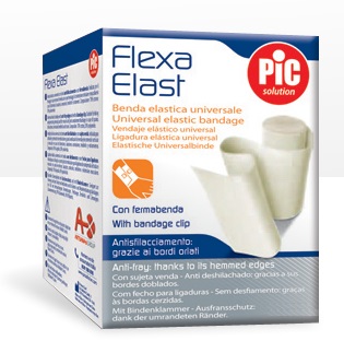 BENDA ELASTICA PIC BIANCA 12X4,5M FUSTELLA - maxifarmacia.it