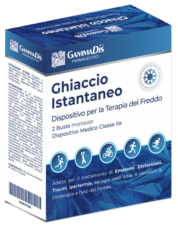 GHIACCIO ISTANTANEO TNT GAMMADIS 2 PEZZI GAMMADIS - maxifarmacia.it