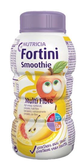 FORTINI SMOOTHIE MULTI FIBRE GUSTO FRUTTI GIALLI 200 ML - maxifarmacia.it