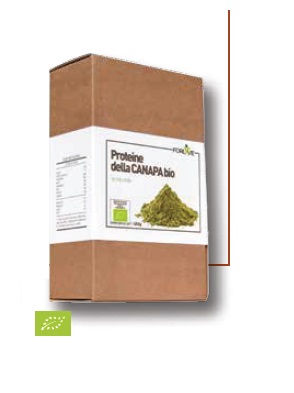 PROTEINE DELLA CANAPA BIO 450 G - maxifarmacia.it