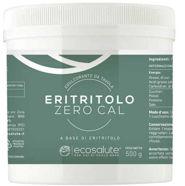 ERITRITOLO ZERO CAL 500 G - maxifarmacia.it