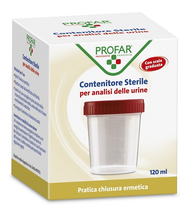 CONTENITORE URINE PROFAR 120ML - maxifarmacia.it
