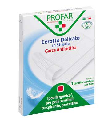CEROTTO TESSUTO NON TESSUTO DELICATO 1 STRISCIA 50X8 CM PROFAR - maxifarmacia.it