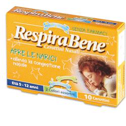 RESPIRABENE CEROTTO NASALE BAMBINO 30 PEZZI - maxifarmacia.it