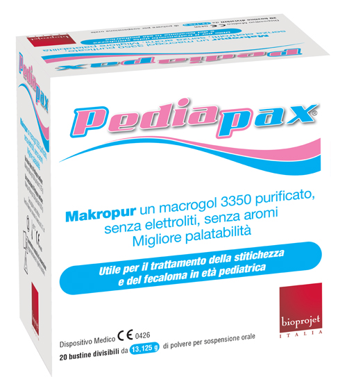 PEDIAPAX POLVERE 20 BUSTINE 13,125 G - maxifarmacia.it