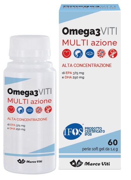 VITI OMEGA3 MULTIAZIONE 60 PERLE - maxifarmacia.it