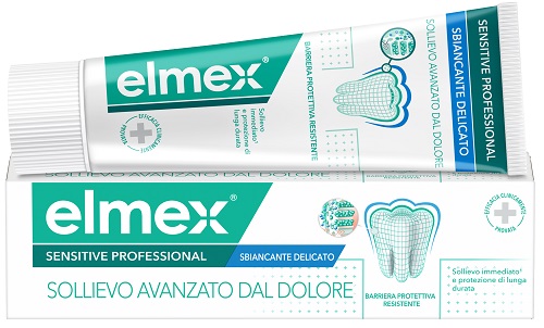 ELMEX SENSITIVE PROFESSIONAL WHITENING DENTIFRICIO 75 ML - maxifarmacia.it