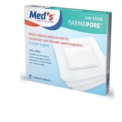 MEDICAZIONE ADESIVA MEDS 10X15 CM 5 PEZZI - maxifarmacia.it