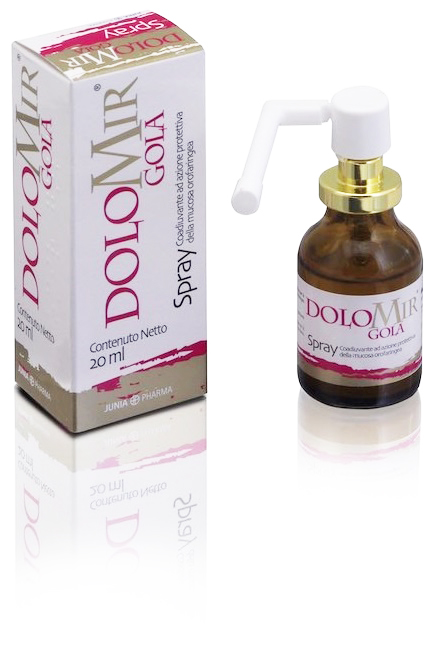 DOLOMIR GOLA SPRAY FLACONE 20 ML - maxifarmacia.it