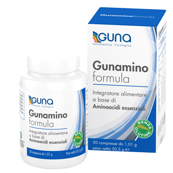 GUNAMINOFORMULA 50 COMPRESSE 50,50 G - maxifarmacia.it