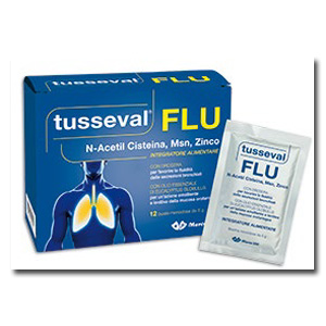 TUSSEVAL FLU 12 BUSTINE SOLUBILI - maxifarmacia.it