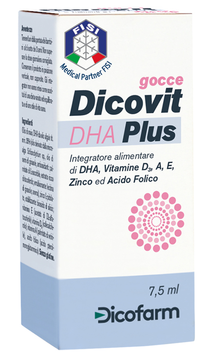 DICOVIT DHA PLUS 7,5 ML - maxifarmacia.it