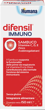HUMANA DIFENSIL IMMUNO 150 ML - maxifarmacia.it