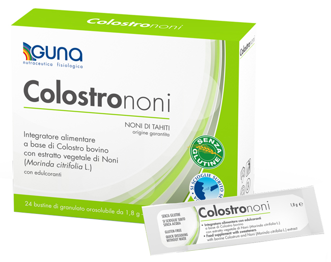 GUNA COLOSTRONONI 24 BUSTINE OROSOLUBILI - maxifarmacia.it