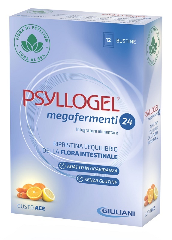 PSYLLOGEL MEGAFERMENTI 24 ACE DA12 BUSTE - maxifarmacia.it