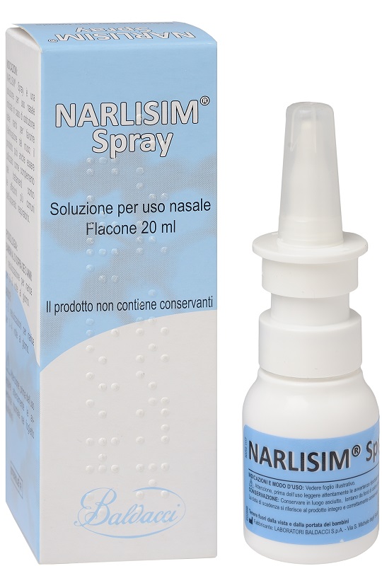 NARLISIM SPRAY SOLUZIONE NASALE 20 ML - maxifarmacia.it
