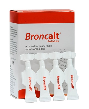 BRONCALT STRIP PEDIATRICO SOLUZIONE IRRIGAZIONE NASALE 20 FLACONCINI DA 2 ML - maxifarmacia.it