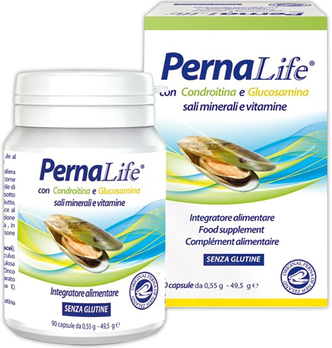 PERNALIFE GLUCOSAMINA CONDROITINA VITAMINE E MINERALI 90 CAPSULE - maxifarmacia.it