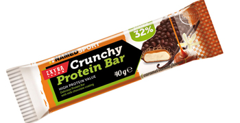 CRUNCHY PROTEINBAR CARAMEL VANILLA 40 G - maxifarmacia.it