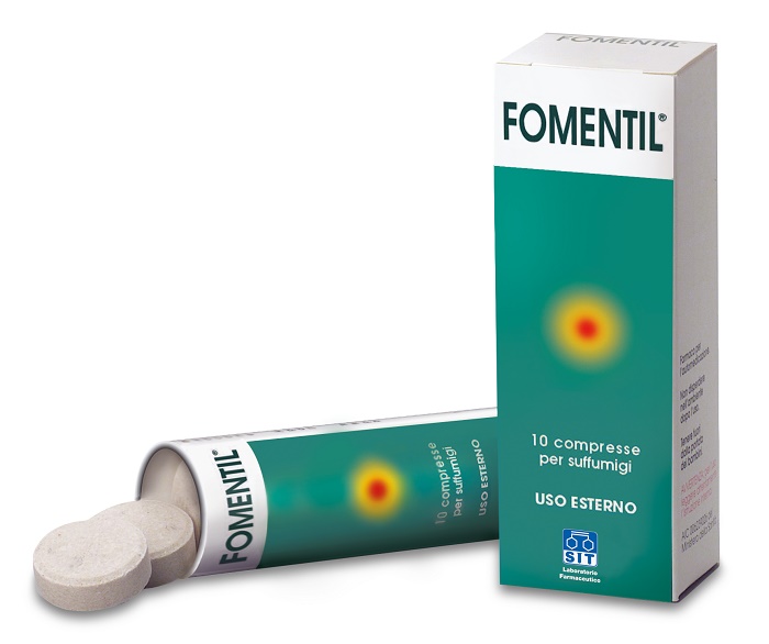 FOMENTIL 10 COMPRESSE X SUFFUMIGI - maxifarmacia.it