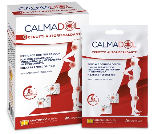 CALMADOL CEROTTO RISCALDANTE PACK 6 PEZZI - maxifarmacia.it