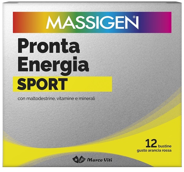 MASSIGEN SPORT PRONTA ENERGIA 12 BUSTINE - maxifarmacia.it