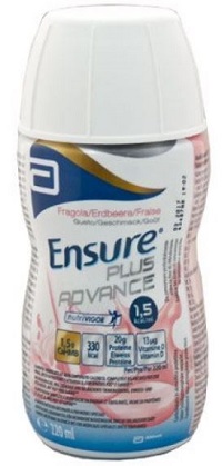 ENSURE PLUS ADVANCE FRAGOLA 4 BOTTIGLIE DA 220 ML - maxifarmacia.it
