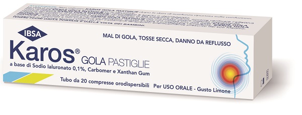 KAROS GOLA 20 PASTIGLIE ORODISPERSIBILI - maxifarmacia.it