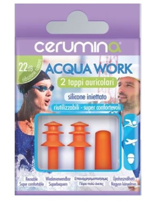 CERUMINA ACQUA WORK 2 PEZZI - maxifarmacia.it