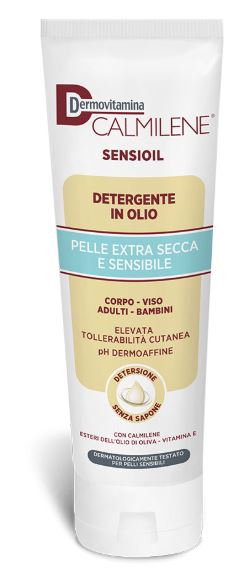 DERMOVITAMINA CALMILENE SENSIOIL DETERGENTE IN OLIO SENZA SAPONE PER PELLE EXTRA SECCA E SENSIBILE 250 ML - maxifarmacia.it