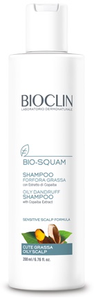 BIOCLIN BIO SQUAM SHAMPOO FORFORA GRASSA 200 ML - maxifarmacia.it