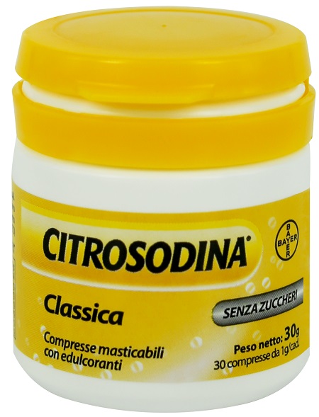 CITROSODINA MASTICABILE DA 30 COMPRESSE - maxifarmacia.it