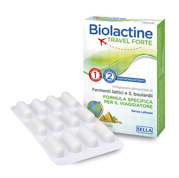 BIOLACTINE TRAVEL FORTE 24 CAPSULE - maxifarmacia.it