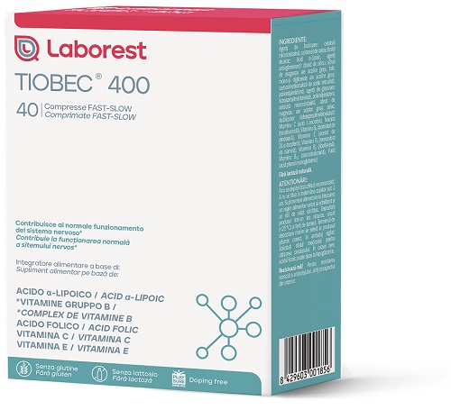 TIOBEC 400 40 COMPRESSE FAST-SLOW DA 1,28 G - maxifarmacia.it