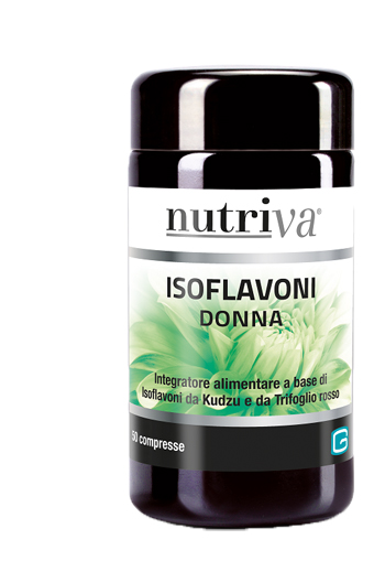 NUTRIVA ISOFLAVONI DONNA da 50 COMPRESSE - maxifarmacia.it