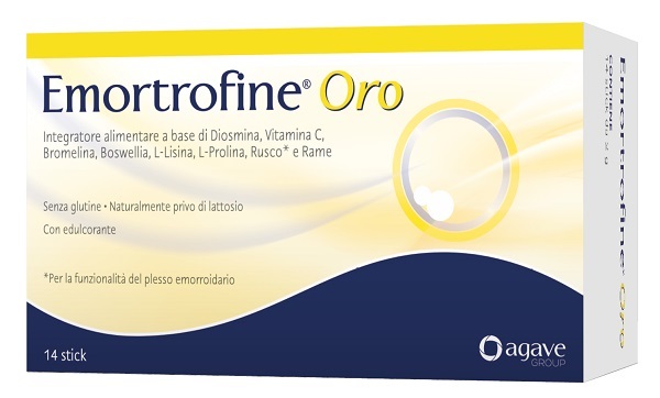 EMORTROFINE ORO 14 STICK 2 G - maxifarmacia.it