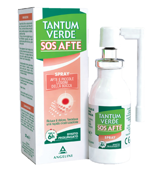 TANTUM VERDE SOS AFTE SPRAY 20 ML - maxifarmacia.it