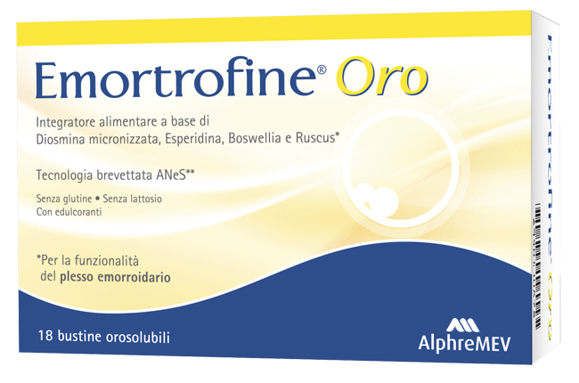 EMORTROFINE ORO 18 BUSTINE DA 3 G - maxifarmacia.it