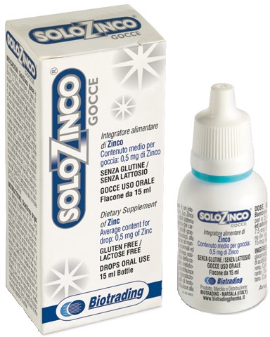 SOLOZINCO GOCCE 15 ML - maxifarmacia.it