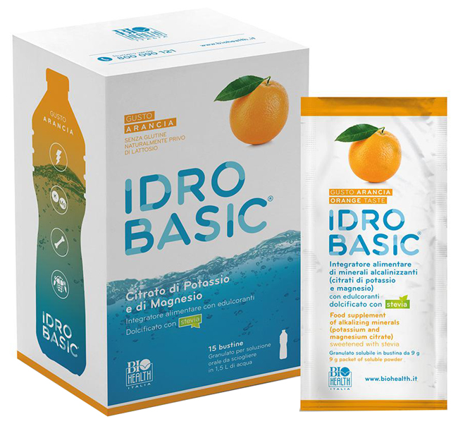 IDROBASIC ARANCIA 15 BUSTE - maxifarmacia.it