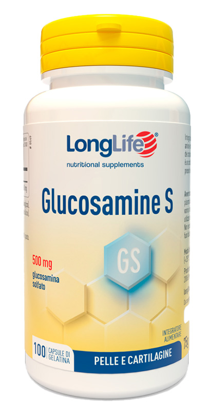LONGLIFE GLUCOSAMINE S 100 CAPSULE DI GELATINA - maxifarmacia.it