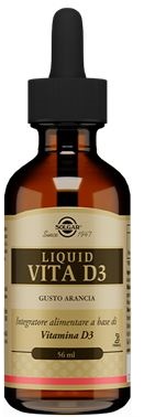 SOLGAR LIQUID VITA D3 da 56ml - maxifarmacia.it