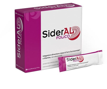 SIDERAL FOLICO 30MG DA 20 BUSTINE OROSOLUBILI - maxifarmacia.it