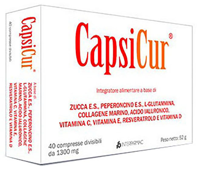 CAPSICUR 40 COMPRESSE - maxifarmacia.it