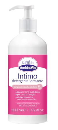 EUPHIDRA AMIDOMIO DETERGENTE INTIMO IDRATANTE 500ML - maxifarmacia.it