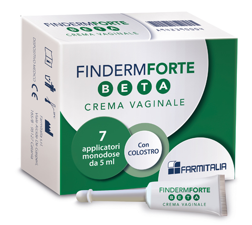 FINDERM FORTE BETA CREMA VAGINALE 7 APPLICATORI MONOUSO 5 G - maxifarmacia.it