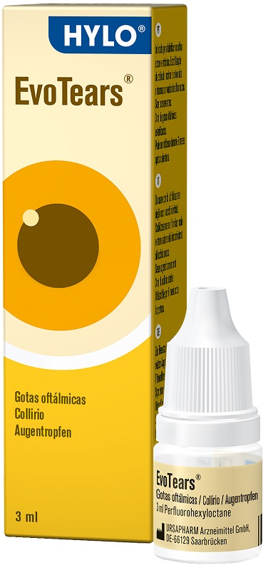 EVOTEARS COLLIRIO PER SECCHEZZA OCULARE 3 ML - maxifarmacia.it